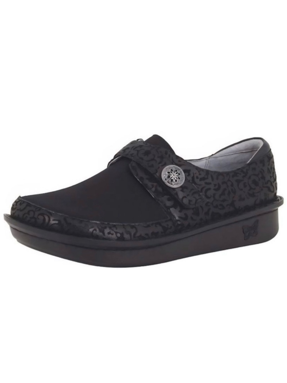 Alegria Dena DEN-435 Black Leather Dream Fit Comfort Shoes EU 40 US 9.5-10